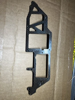 Team Associated Nitro TC3 NTC3 KFACTORY Carbon Fiber Radio Tray Upper Deck K1202 - Image 1 of 4