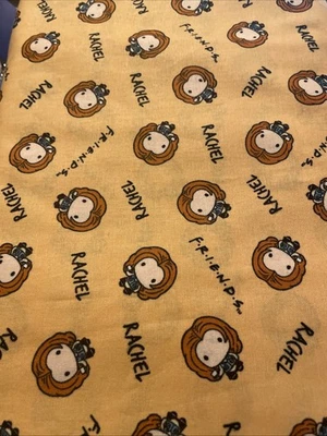 Friends 电视节目 Joann 棉绗缝面料 – Chandler、Ross、Joey、Rachel 🧡 — 第 1/4 张图片