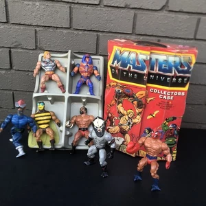 Lote De 7 Figuras Mattel Masters of the Universe Años 80 De Colección Adam Hordak Leer - Imagen 1 de 18