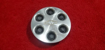 2000-2003 CHEVROLET SABURBAN TAHOE ASTRO POLISHED center cap P/N 15004143 OEM - Изображение 1 из 4