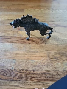 Herr der Ringe Hobbit Wolf Warg Biting Jaw Actionfigur 2003 Marvel Spielzeug - Bild 1 von 10