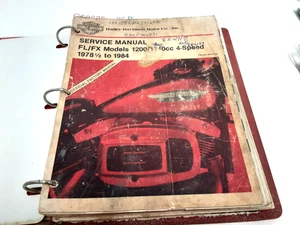 Original 1978-1/2-84 FL/FX 1200-1340 CC Factory Harley Davidson Service Manual - Bild 1 von 23