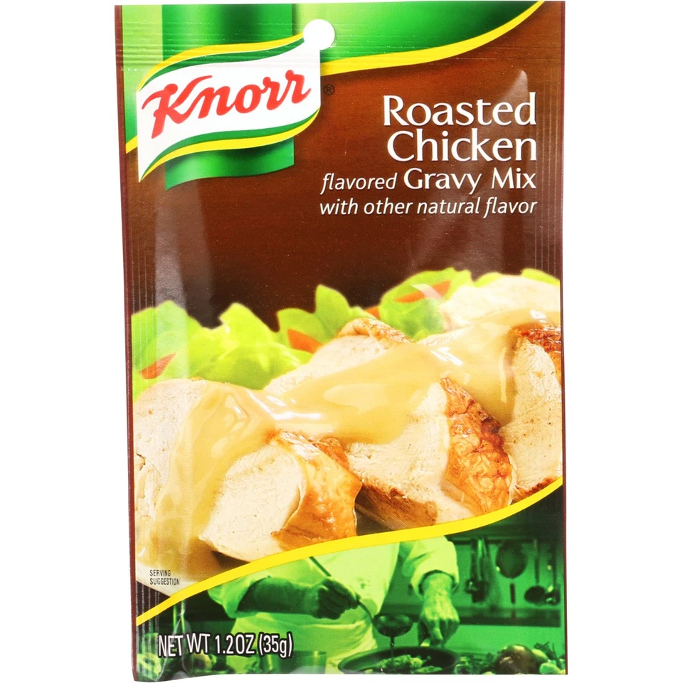 Mezcla de salsa con sabor a pollo asado Knorr 1,2 OZ Foto 1 de 1