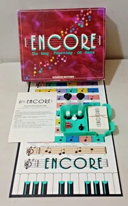 Vintage Parker Brothers ENCORE Song Filled Sing Off Board Game 1989 *Complete* - Picture 1 of 4