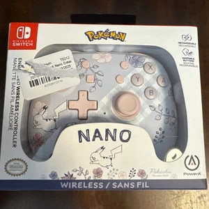 Controlador inalámbrico PowerA Nano mejorado para Nintendo Switch - Pikachu Garden... - Imagen 1 de 5