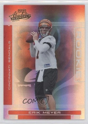 2006 Playoff Absolute Memorabilia Rookie /999 Erik Meyer #153 Rookie RC - Image 1 of 2
