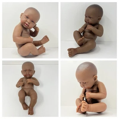Muñeca bebé Berenguer realista recién nacido 12” vinilo realista infante ojos marrones 11-13 Foto 1 de 4