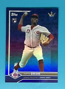 2022 Topps X Bobby Witt Jr. Crown Collection #5 Hunter Greene Crown Jewels /49
