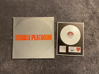 Kiss Double Platinum Vinyl 2 Lp With Record Award Insert
