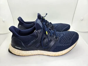 Adidas Ultraboost 1.0 Shoes Men's 9 Blue Running Athletic Workout Gym Sneakers - Picture 1 of 10