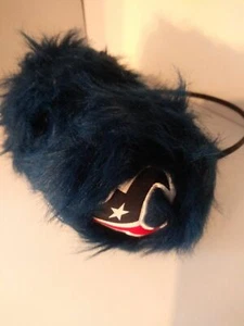 Houston Texans NFL Navy Furry Earmuffs - Picture 1 of 3