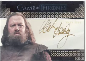Game of Thrones Valyrian Steel Valyrian Auto Mark Addy King Robert Baratheon EL - Bild 1 von 1