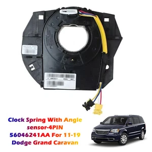 Clock spring with Angel Sensor-4PINS 56046241AA for Dodge Grand CaravanVoyagerRT - Picture 1 of 9