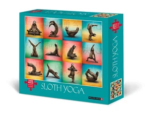 Sloth Yoga 1000-Piece Puzzle - Picture 1 of 2