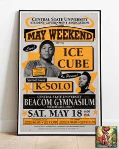Ice Cube K-Solo 1991Tour Concert Photo / Poster Up To 36" - Picture 1 of 2