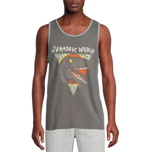 Men's Jurassic World Graphic Tank Top Medium (38-40) New - Picture 1 of 2