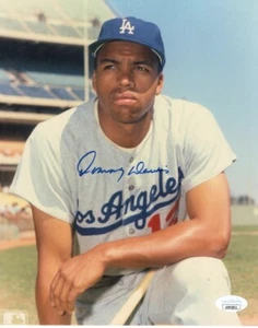 Tommy Davis Signed Autographed 8X10 Photo Dodgers Stadium Pose JSA AV92811 - Picture 1 of 2