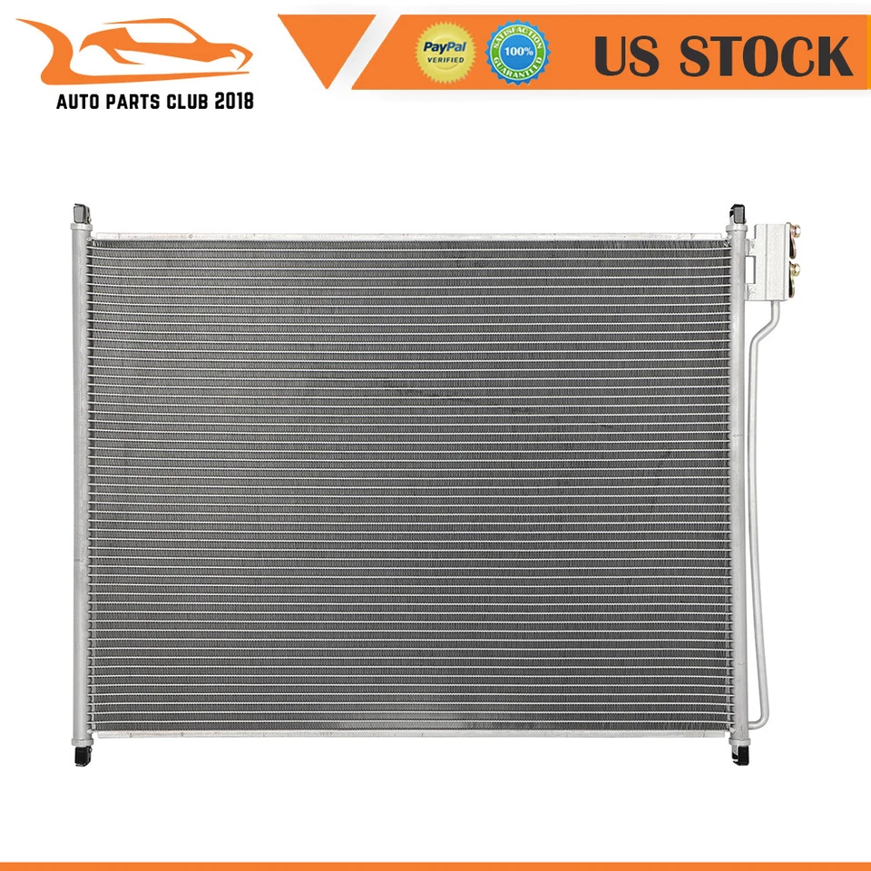 Aluminum Replacement AC Condenser For 1999-2002 2003-2007 Ford F-450 Super Duty Foto 1 de 4