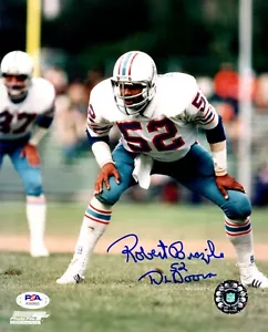Robert Brazile autographed signed inscribed 8x10 photo Houston Oilers PSA COA - Picture 1 of 1
