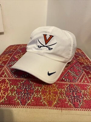 Nike White Virginia Cavaliers Dri-Fit Adjustable Hat Women’s One Size - Image 1 of 4