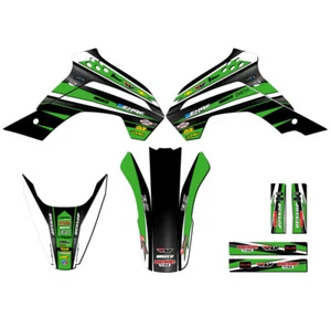 2008-2018 KLX 140 VIGOR Green Senge Graphics Kit Compatible with Kawasaki - Picture 1 of 10