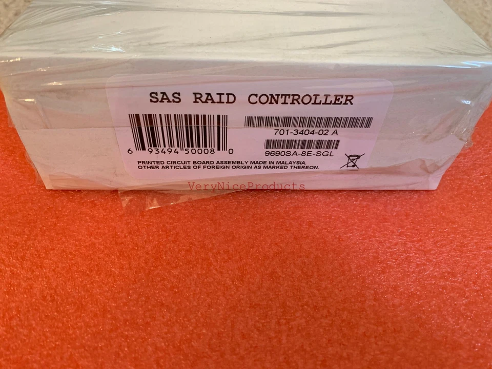 3ware 9690SA-8E-SGL Low Profile External SAS/SATA Hardware RAID Controller Card - Image 1 of 2