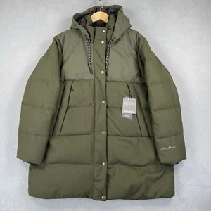 Eddie Bauer Coat Jacket Women's XXL Green Menoken Parka EB650 Winter NWT $299 - Picture 1 of 14