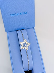 New in Gift Box SWAROVSKI 5649001 Sparkle Crystal Star Slide Tennis bracelet - Picture 1 of 6
