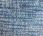 Chenille  Blue Off  White Fabric  Width 142 Cm Length  37 Metres