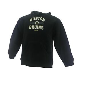 Boston Bruins Official NHL Apparel Youth Kids Size Hooded Sweatshirt New Tags