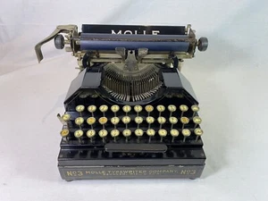 -maschine Schreiben Molle Numéro 3 Von 1918 Typewriter Sammlung - Bild 1 von 9