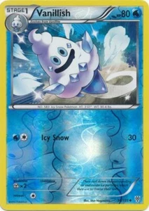 Pokemon - Vanillish - 36/135 - Uncommon - Reverse Holo - BW Plasma Storm - NM - Picture 1 of 1