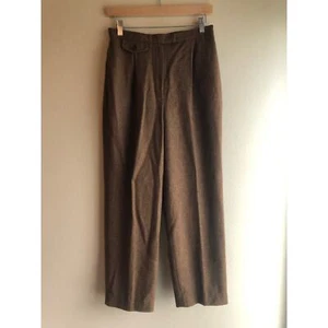 Pantalone donna Lauren Ralph Lauren marrone lana di agnello taglia 10P - Foto 1 di 10
