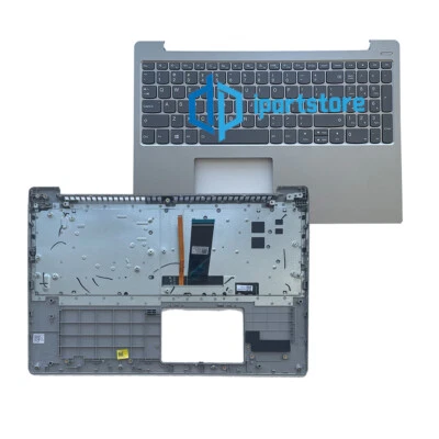 New for Lenovo ideapad 330S-15IKB 330S-15ARR Palmrest Keyboard w Backlit Sliver - Image 1 of 4