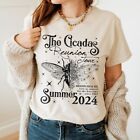 Chemise Cicada 2024, Cicada Concert Tour 2024, Chemise Année des Cicadas