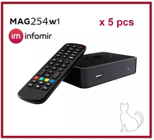 Infomir MAG 254w1 | Original Linux TV Box aus der Herst. , WLAN, Konvolut 5 Stück - Bild 1 von 8