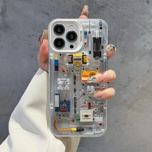 Coque téléphone Pokémon Mario Glassy pour iPhone 14 15 Pro 15 Pro 15 Pro Max 16 16 Pro - Photo 1 sur 9