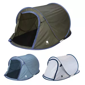 Camping Pop Up Wurfzelt - 2 Größen / 3 Farben - Festival Trekking Strand Zelt - Bild 1 von 4