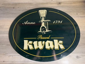 Pauwel Kwak Belgian Beer Metal Sign. New Other - Picture 1 of 2