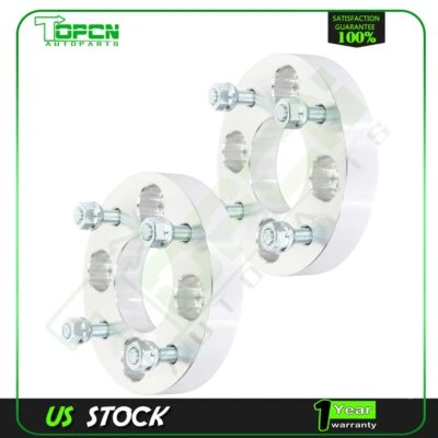 Juego de 2 espaciadores de rueda 4x4 a 4x110 10x1,25 tacos de 1" de espesor para carro de golf EZ GO ATV Foto 1 de 4