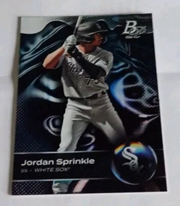 2023 Bowman Platinum Jordan Sprinkle Top Prospect Base Card #TOP-13 - Picture 1 of 2