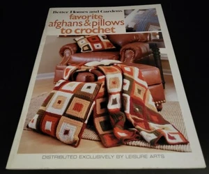 CX1 BH&G 2005, FAVORITOS DE AFGHANS Y ALMOHADAS PARA EL PATRÓN DE GANCHILLO FOLLETO-13 PROYECTOS - Imagen 1 de 12