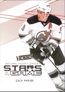 2010-11 Upper Deck Victory Stars of the Game #SOGZP Zach Parise