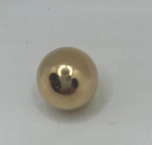 14kt Gold Filled 16mm Round Smooth Seamless Bead One Each Jewelry Making - Picture 1 of 7