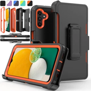 For Samsung Galaxy A14 A13 A12 A53 A03S Case Shockproof Holster Belt Clip Cover - Picture 1 of 22