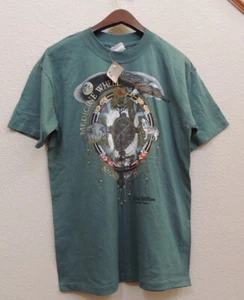 Medicine Wheel Meditation Yoga Sacred Tree Nature Retro Chakra T-Shirt Tee M - Picture 1 of 7