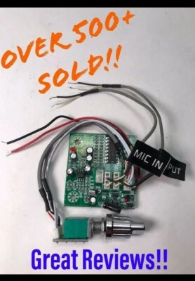 UNIVERSAL CB Echo Board TURBO IC for CB HAM RADIO 2" x 2" Delta Ec2 FAST SHIP!!