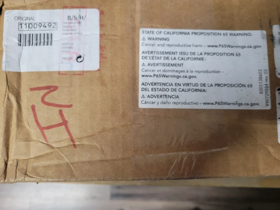 NUEVO 11009492 Bosch Kit de apilamiento OEM 11009492 --ENVÍO GRATUITO-- Foto 1 de 1