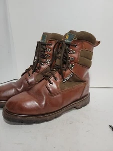 OUTDOOR SPIRIT BRAUN LEDER THINSULATE NATUREX JAGD HERREN 12 STIEFEL - Bild 1 von 6