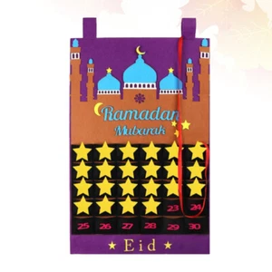 Hängen Fühlte Countdown Hochzeit Countdown Zeichen Ramadan Geschenke Für Kinder - Bild 1 von 11
